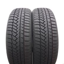 2 x CONTINENTAL 205/60 R17 93H WinterContact TS850P Winterreifen 2016 WIE NEU VOLL