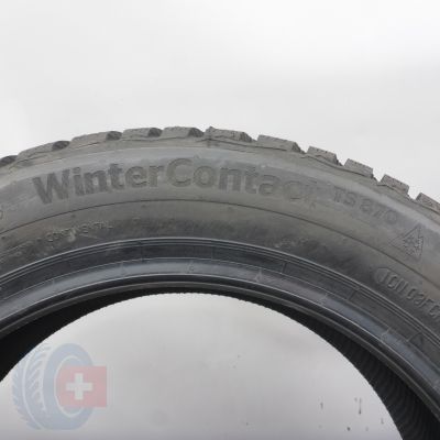 6. 195 50 15 4x CONTINENTAL 195/50 R15 82H WinterContact TS 870 Winterreifen 2023 VOLL WIE NEU 