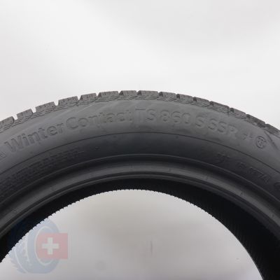 5. 245 50 19 1x CONTINENTAL 245/50 R19 105V XL WinterContact TS860 S SSR RSC Winterreifen 2025 8,8mm
