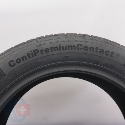 4. 215 55 17 1x CONTINENTAL 215/55 R17 94V ContiPremiumContact5 Sommerreifen 2018 WIE NEU VOLL