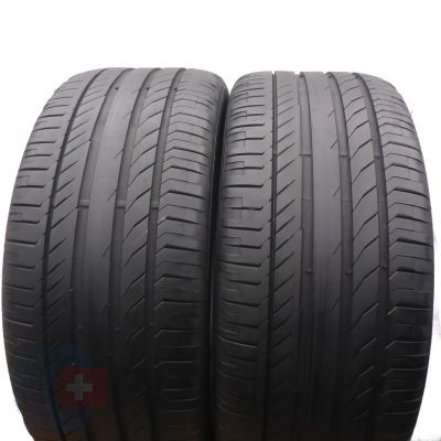 2 x CONTINENTAL 295/40 R22 112Y XL ContiSportContact 5 Sommerreifen 2019  6.5-7mm