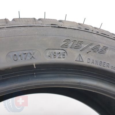 3.  215 45 16 4x MICHELIN  215/45 R16  90V XL Pilot Sport 3 A0 Sommerreifen 2025 VOLL WIE NEU