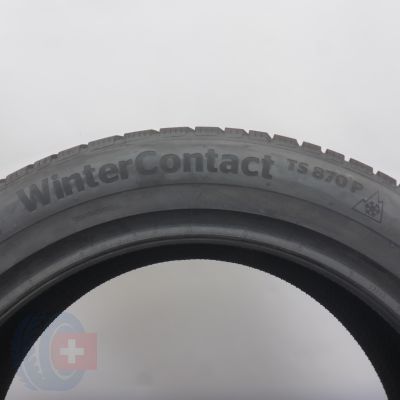 7. 255/50 R20 4x CONTINENTAL 255/50 R20 109V XL WinterContact TS 870 P Winterreifen 2024  VOLL WIE NEU 