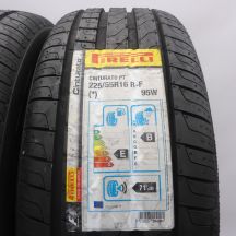 3.  225 55 16 2x PIRELLI  225/55 R16 95W Cinturato P7 RFT BMW Sommerreifen 2018 VOLL Ungebraucht   
