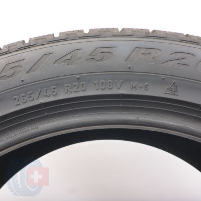 6. 265 45 20 4x PIRELLI 265/45 R20 108V XL Scorpion Winter MO Winterreifen 2021 WIE NEU VOLL