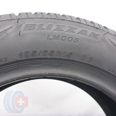 6. 185 65 15 2x BRIDGESTONE 185/65 R15 88T Blizzak Lm005 Winterreifen 2021 6,8-7,8mm