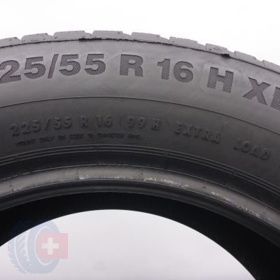 6. 225 55 16 2x CONTINENTAL 225/55 R16 99H XL WinterContact TS850P Winterreifen 2019 6,5mm