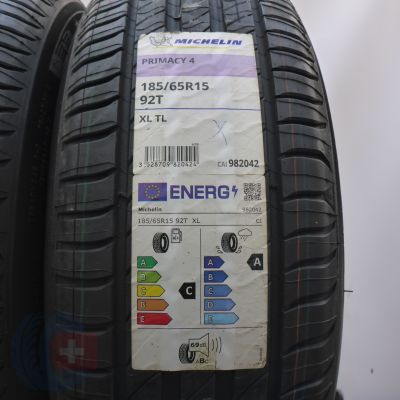 2. 185 65 15 2x MICHELIN 185/65 R15 92T XL Primacy4 Sommerreifen 2022 VOLL