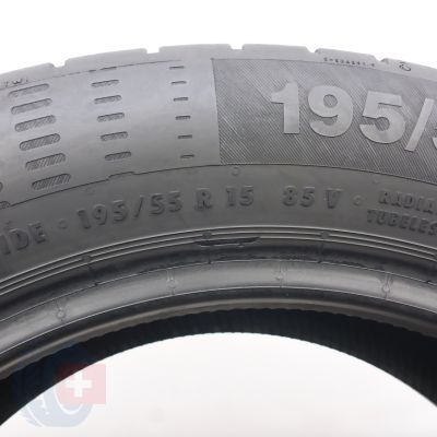 4. 195 55 15 2x CONTINENTAL 195/55 R15 85V ContiEcoContact 5 Sommerreifen 2018 6-6,2mm