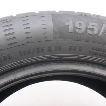 4. 195 55 15 2x CONTINENTAL 195/55 R15 85V ContiEcoContact 5 Sommerreifen 2018 6-6,2mm