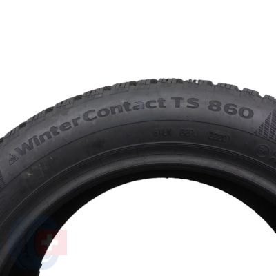 9. 195 55 15 4x CONTINENTAL 195/55 R15 85H WinterContact TS860 Winterreifen 2019, 2020 WIE NEU VOLL