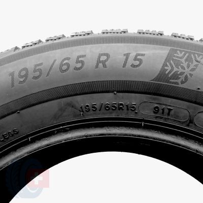 5. 195 65 15 4x MICHELIN 195/65 R15 91T Alpin 6 Winterreifen 2018 6,5mm