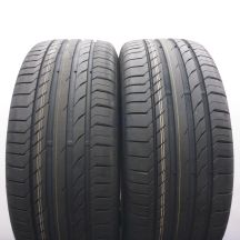 4. 255 55 19 4x CONTINENTAL 255/55 R19 111Y ContiSportContact 5 SUV Sommerreifen 2022/23 WIE NEU VOLL