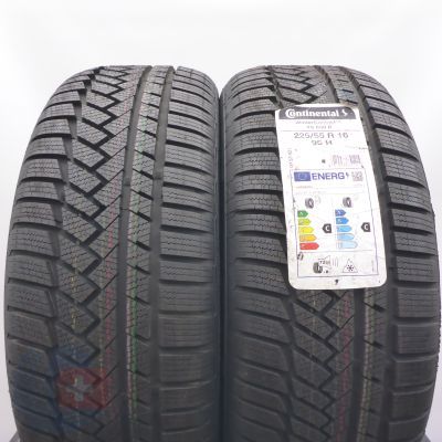 225 55 16 2x CONTINENTAL 225/55 R16 95H WinterContact TS850P Winterreifen 2021 VOLL 225 55 16 2x CONTINENTAL 225/55 R16 95H WinterContact TS850P Winterreifen 2021 VOLL