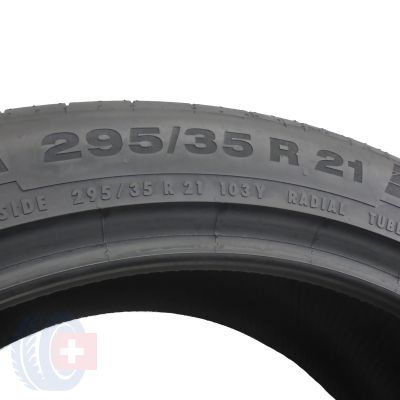 5. 2 x CONTINENTAL 295/35 R21 103Y ContiSportContact 5P NO Sommerreifen 2015 6mm