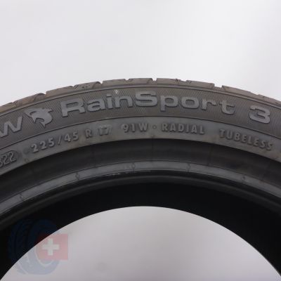5. 225 45 17 2x UNIROYAL 225/45 R17 91W RainSport 3 RFT Sommerreifen 2022 VOLL 