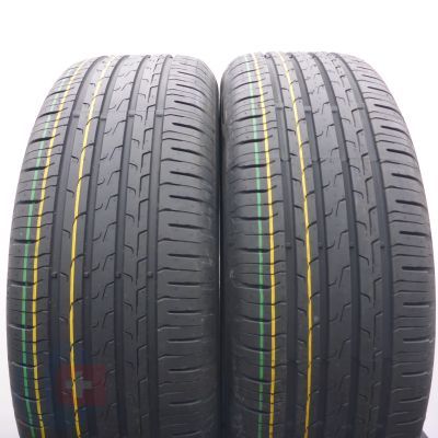 4.  215 60 17 4x CONTINENTAL  215/60 R17 96H EcoContact 6 Sommerreifen 2023 VOLL WIE NEU  