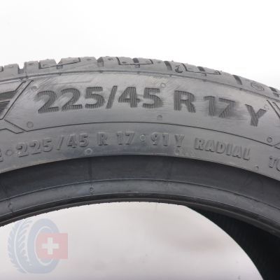 6. 225 45 17 4x BARUM 225/45 R17 91Y Bravuris 5HM Sommerreifen 2023 VOLL WIE NEU