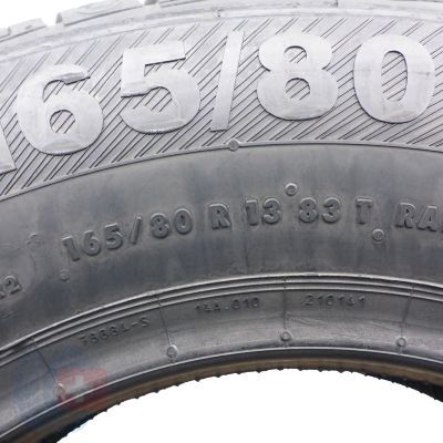 5. 165 80 13 4x BARUM 165/80 R13 83T Brillantis 2 Sommerreifen 2019 WIE NEU VOLL