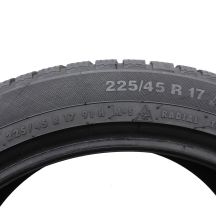 6. 4 x CONTINENTAL 225/45 R17 91H ContiWinterContact TS830P Winterreifen 2011 6-6,9mm