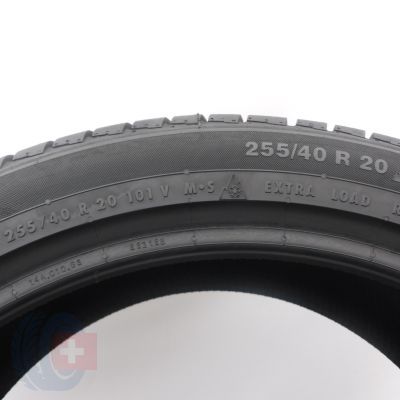 3. 255 40 20 1x CONTINENTAL 255/40 R20 101V XL ContiWinterContact TS830 P M0 Winterreifen 2023 7,5mm WIE NEU 