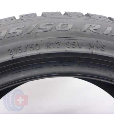 6. 215 50 17 4x PIRELLI 215/50 R17 95V XL Sottozero3 Winterreifen 2017 6,2-6,8mm