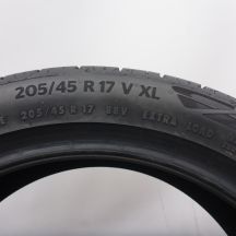 7. 205 45 17 4x CONTINENTAL 205/45 R17 88V XL EcoContact 6 Sommerreifen 2023 VOLL WIE NEU   