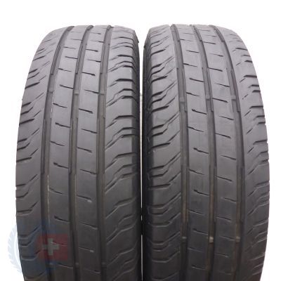 205 75 16C 2x CONTINENTAL 205/75 R16C 113/111R ContiVanContact 200 Sommerreifen 7mm 2021