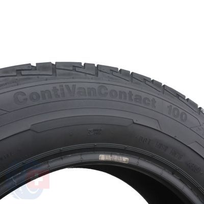 5. 2 x CONTINENTAL 195/70 R15 C 104/102R  ContiVanContact 100 Sommerreifen 2016  7-8mm