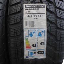 3. 2 x BRIDGESTONE 235/60 R17 102H Blizzak LM-32 Winterreifen 2016 VOLL WIE NEU 