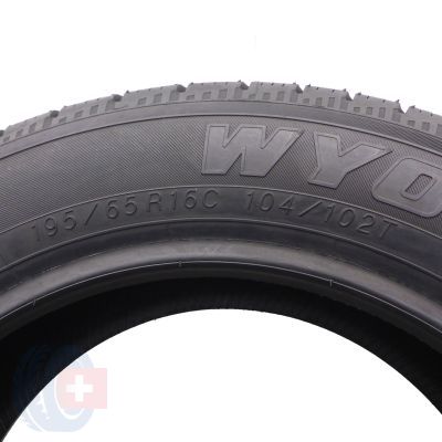 6. 195 65 16C 2x YOKOHAMA 195/65 R16C 104/102T WY01 Winterreifen 2019 WIE NEU VOLL 