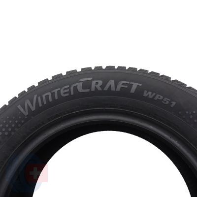 7. 205 60 15 4 x KUMHO 205/60 R15 91H WinterCraft WP51 Winterreifen 7,9-8,5mm 2019 Wie Neu