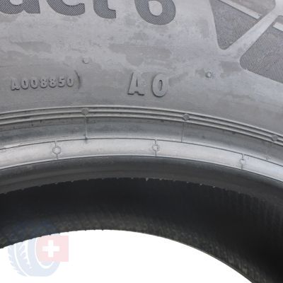 8. 4 x CONTINENTAL 215/65 R17 99V AO EcoContact 6 Sommerreifen 2020, 2021 5-6mm