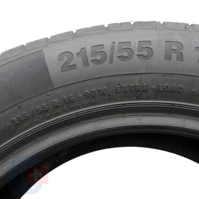 5. 215 55 16 1x CONTINENTAL 215/55 R16 97W XL ContiPremiumContact 5 Sommerreifen 2018 Ungebraucht