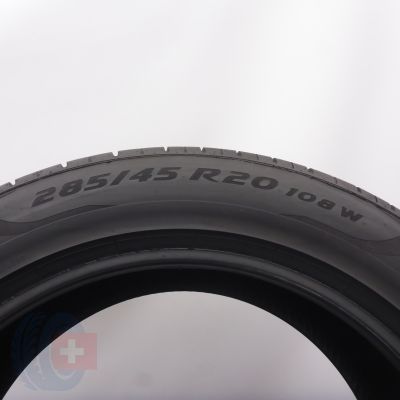 4. 285 45 20 2x PIRELLI 285/45 R20 108W XL PZero Sommerreifen 2025 5,8-6mm
