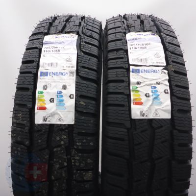3. 205 75 16C 4x MICHELIN 205/75 R16C 110/108R Agilis Alpin Winterreifen 2025 VOLL WIE NEU