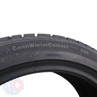 6. 2 x CONTINENTAL 205/45 R17 88V XL ContiWinterContact TS 830 P SSR Winterreifen 2021 VOLL WIE NEU 