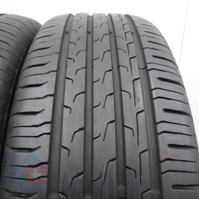 2. 205 60 16 4x CONTINENTAL 205/60 R16 92H EcoContact 6 Sommerreifen 6mm 2022/23