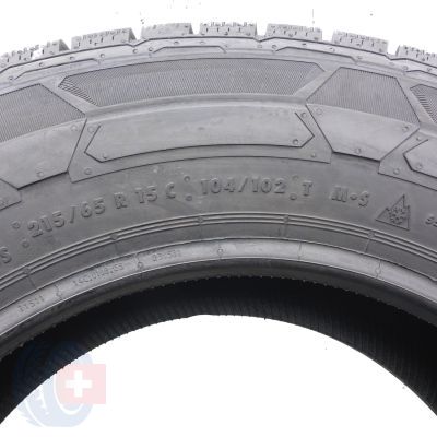 7. 215 65 15 2x CONTINENTAL 215/65 R15 104/102T VanContact Winter Winterreifen 2018 VOLL Ungebraucht   
