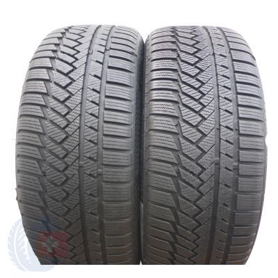 3. 4 x CONTINENTAL 225/45 R18 95V XL Contact TS 850 P Winterreifen 2015  7.5-8mm WIE NEU