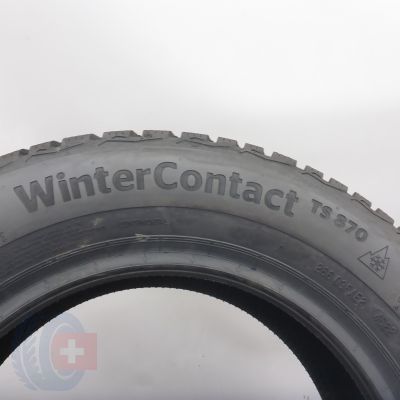 5. 185 65 14 2x CONTINENTAL 185/65 R14 86T WinterContact TS870 Winterreifen 2022 Ungebraucht  