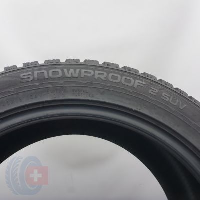 5. 255 45 19 2x NOKIAN 255/45 R19 104V XL Snowproof 2 SUV  Winterreifen 2023 6-7mm