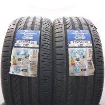 225 50 16 2x COOPER 225/50 R16 92W ZEON CS8 Sommerreifen 2016 Ungebraucht  