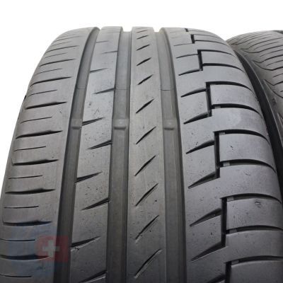 2. 225 45 17 2x CONTINENTAL 225/45 R17 91Y PremiumContact 6 Sommerreifen 6,3-6,5mm 2016/21