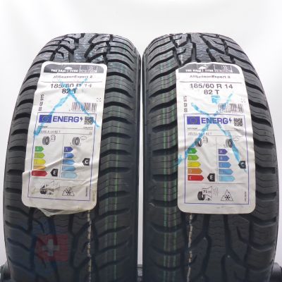 4. 185 60 14 4x UNIROYAL 185/60 R14  82T AllSeasonExpert 2 Ganzjahresreifen 2023 VOLL WIE NEU  
