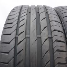 2. 225 40 18 2x CONTINENTAL 225/40 R18 92W XL ContiSportContact5 RunFlat Sommerreifen 2018 WIE NEU VOLL