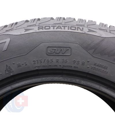 4. 2 x UNIROYAL 215/65 R16 98H MS plus 77 SUV Winterreifen 2018, 2020 7mm