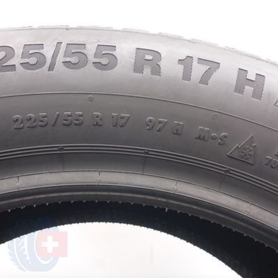 3. 225 55 17 1x CONTINENTAL 225/55 R17 97H WinterContact Ts850P Winterreifen 2019 VOLL