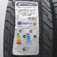 3. 225 75 16C 4x CONTINENTAL 225/75 R16C 121/120R ContiVanContact 100 Sommerreifen 2023 Ungebraucht   