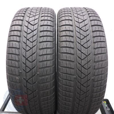 4. 225 45 19 4x PIRELLI 225/45 R19 96V RunFlat Sottozero 3 Winter Winterreifen 2018 7,2-7,5mm